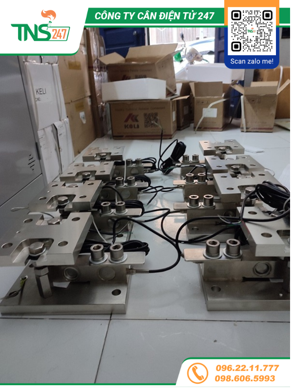 Module load cell cân bồn SQB 500kg 1 2 3 5 10 tấn chính hãng Keli