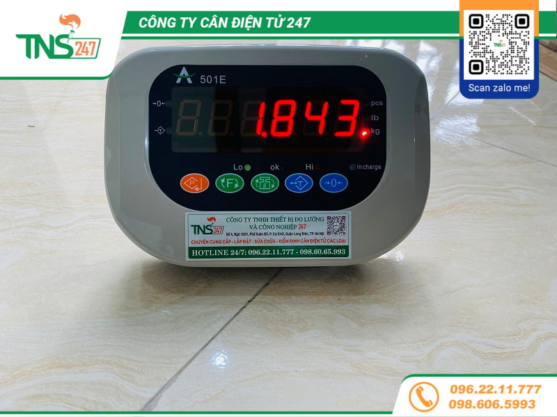 Đầu hiển thị cân HP W501