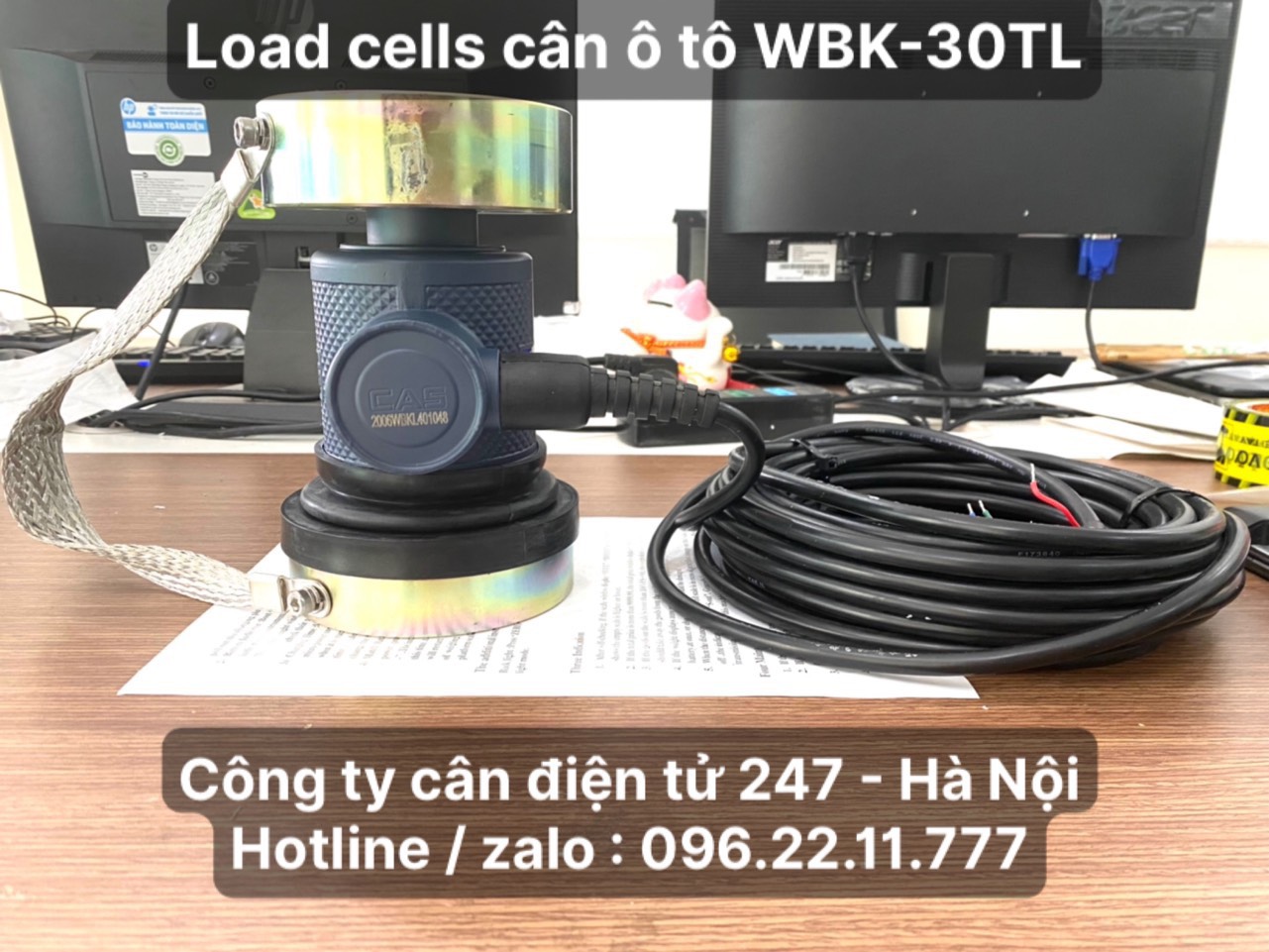 Load cell trụ Cas WBK-30T