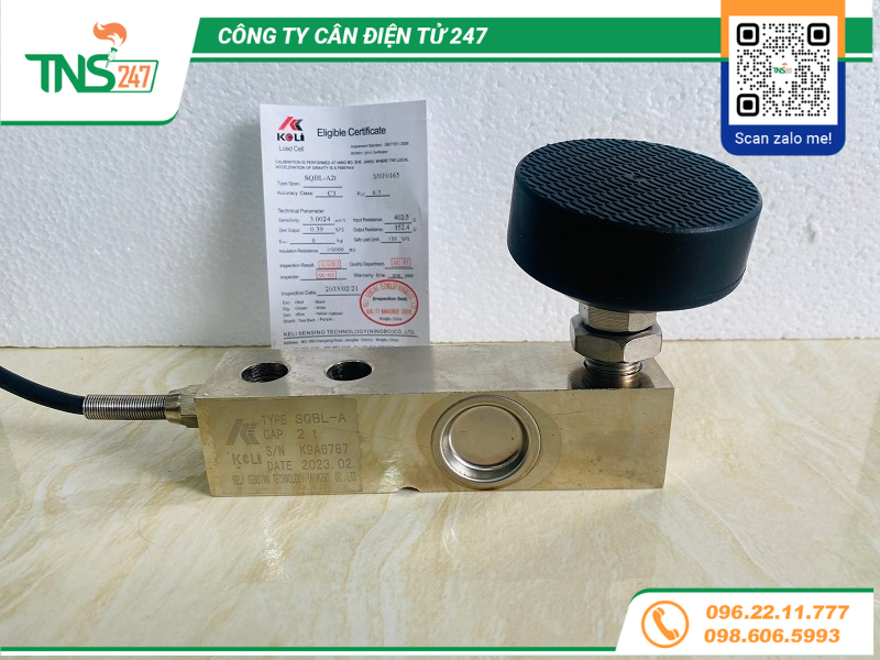 Load cell Keli SQB 500kg 1 2 3 5 tấn