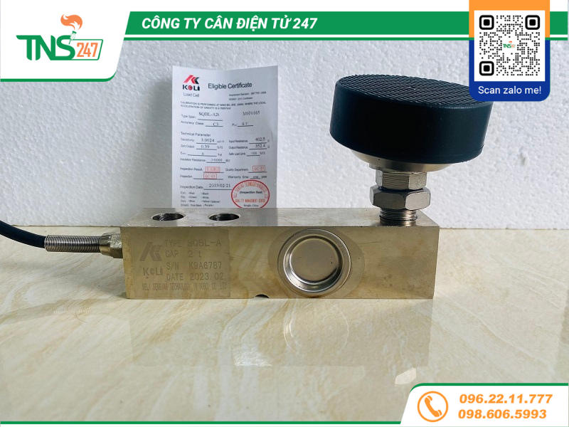 Load cell Keli SQB 500kg 1 2 3 5 tấn